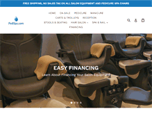 Tablet Screenshot of pedispa.com